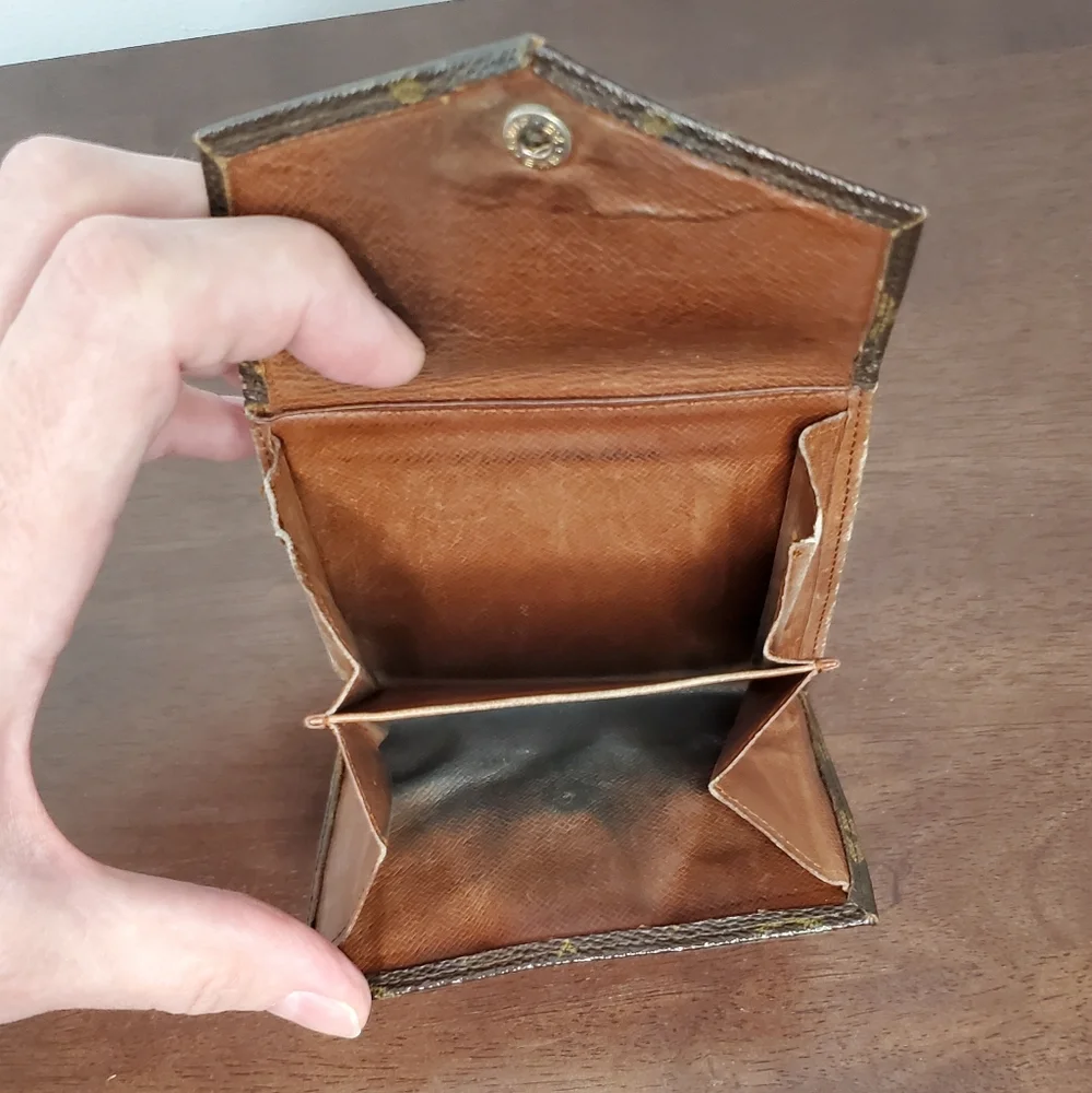 Louis Vuitton Monogram Double Snap Wallet
